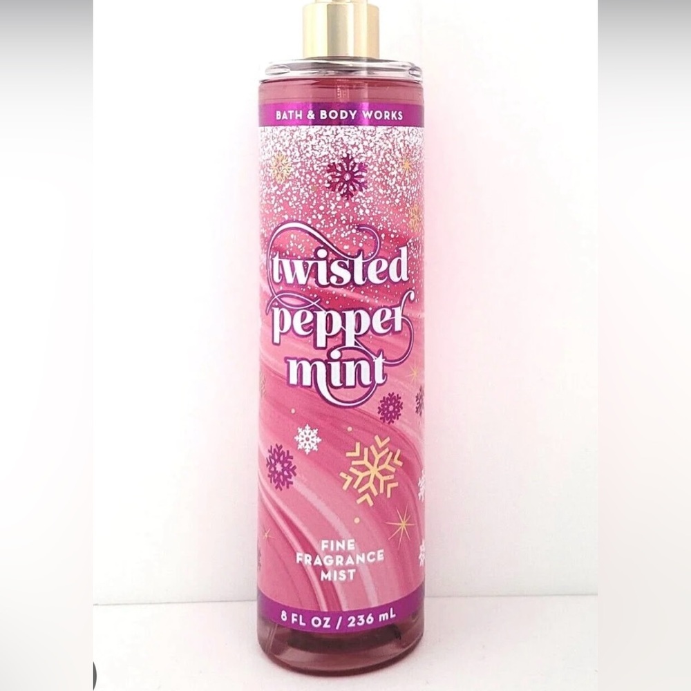 NEW NEVER USED!!!Twisted peppermint body spray!!!